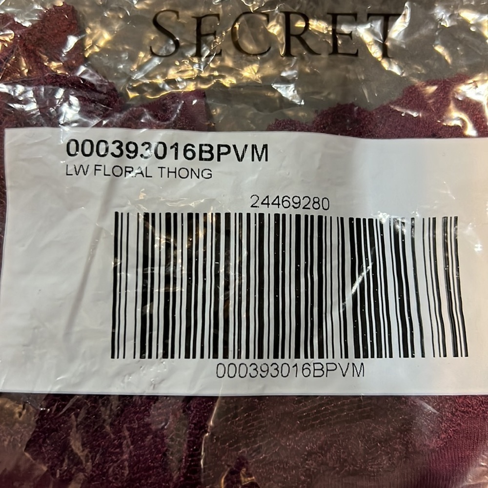 NWT Victoria’s Secret lace waist thong panty - Picture 6 of 6